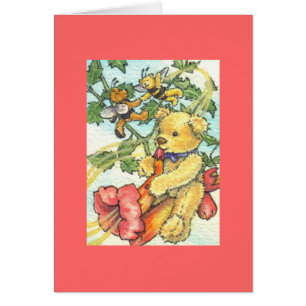 Nota del espacio en blanco del peluche del músico