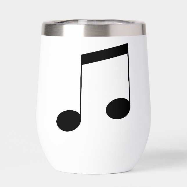 Nota del haz de música, (Trasero)