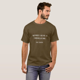 Nota del organista a la camiseta de la