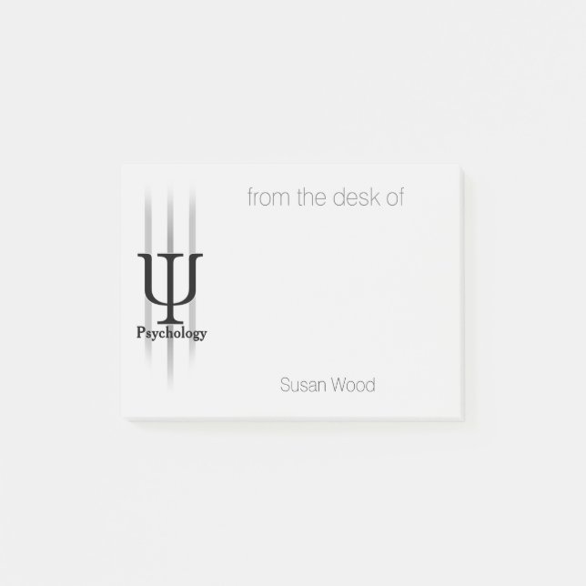 Nota del Poste-it® de la psicología (Anverso)