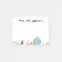 Nota Del Profesor Post-it