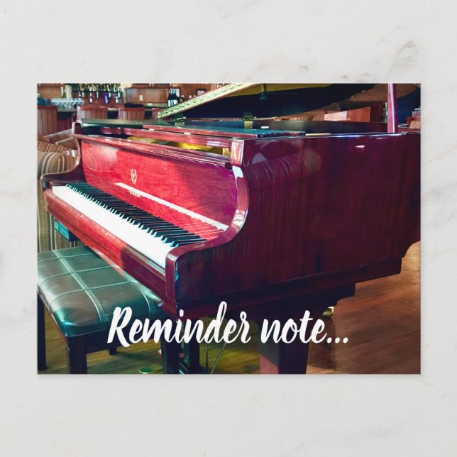 Nota del recordatorio (Anverso)