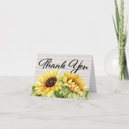 Nota en blanco o gracias por el girasol