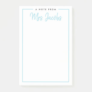 Nota enmarcada Personalizado Colores Notas persona