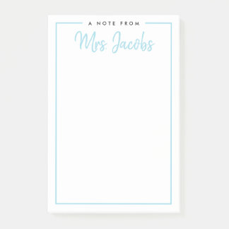Nota enmarcada Personalizado Colores Notas persona