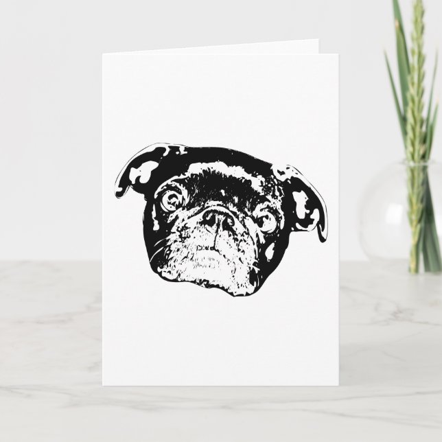 Nota festiva de la personalidad del pug (Anverso)