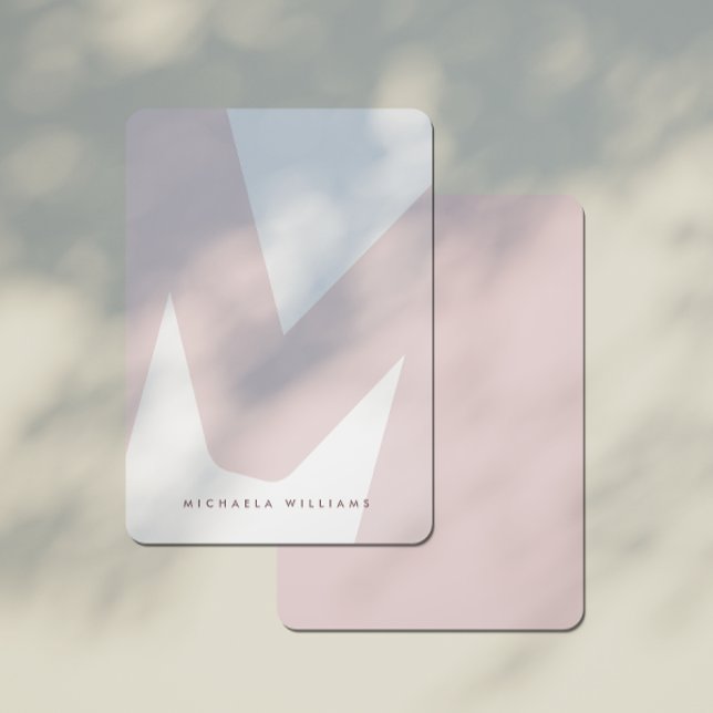 Nota inicial y de nombre C sobredimensionada moder (Subido por el creador)