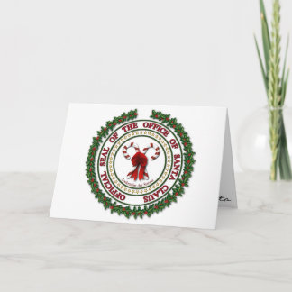 Nota matutina de navidades de Santa Claus