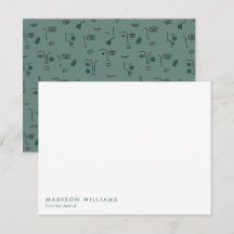 Nota moderna de moda monográfica