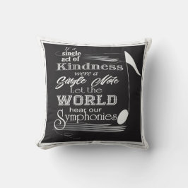 Nota musical 16x16 almohada
