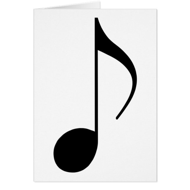 nota musical negra (Frente)