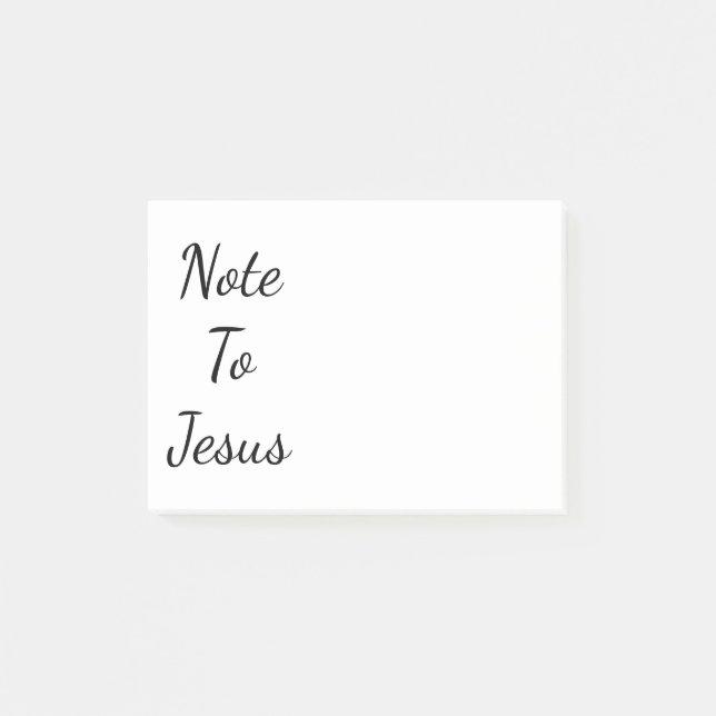 Nota para Jesús (Anverso)