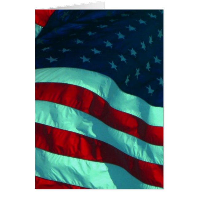 Nota Patriótica Americana de Bandera (Frente)