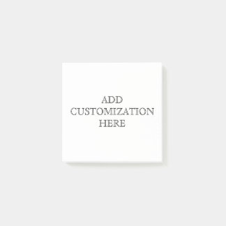 Nota pegajosa de personalizado