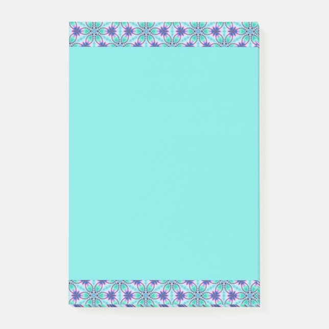 Nota pegajosa Jeweled del fractal (Anverso)