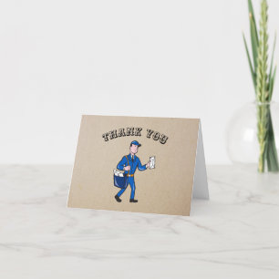 Nota personalizada de Retro Mailman