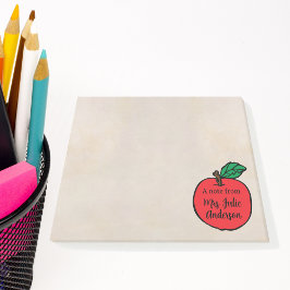 Nota Personalizada para Maestros