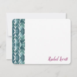 Nota plana de textura de cactus verde