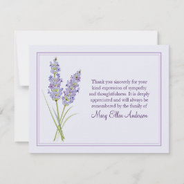 Nota plana fúnebre de la pérdida de la tarjeta de