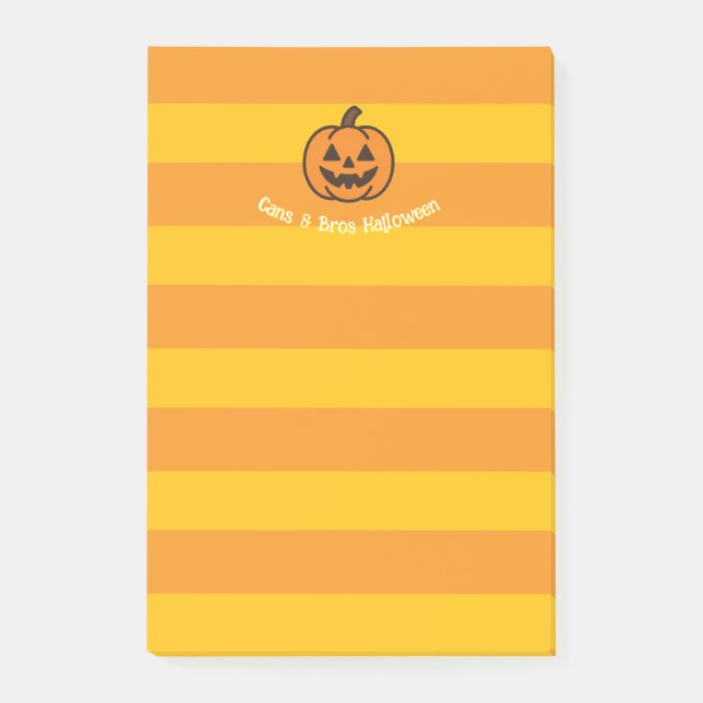 Nota post-it de Halloween (Anverso)