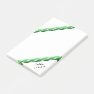 Nota post-it - Tonos de verde