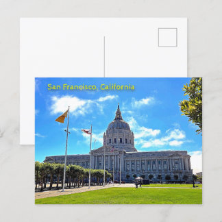 Nota postal del ayuntamiento de California en San