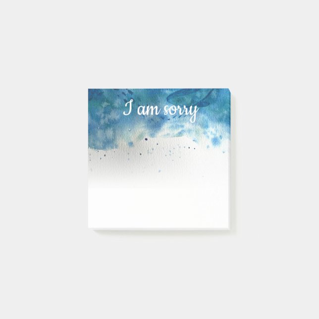 Nota posterior a la ola oceánica - (hoponopono #1) (Anverso)