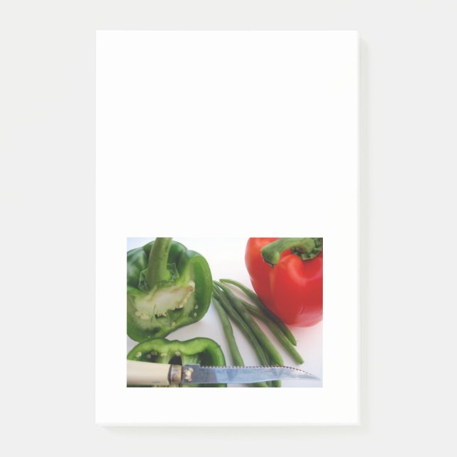 Nota posterior de Peppers and Beans (Anverso)