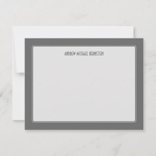 Nota simple gris