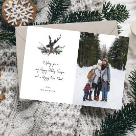 Nota sobre renos y eucaliptos Foto Verti Holiday