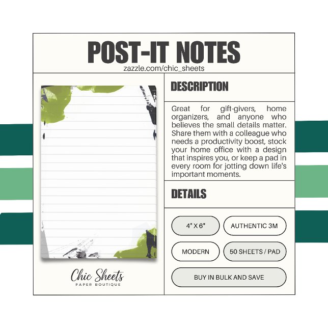 Notas adhesivas 3M Post-it® con diseño abstracto n (Subido por el creador)