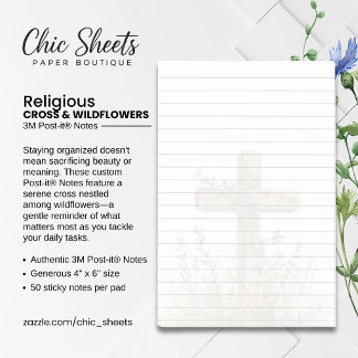 Notas adhesivas 3M Post-it® Cruces y Flores Silves
