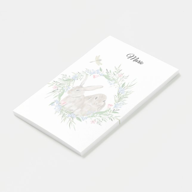 Notas Adhesivas de Conejos Lindos (En perspectiva)