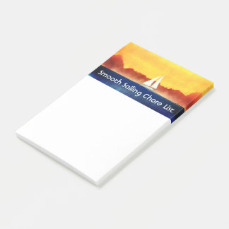 Notas adhesivas de lista de tareas de navegación s