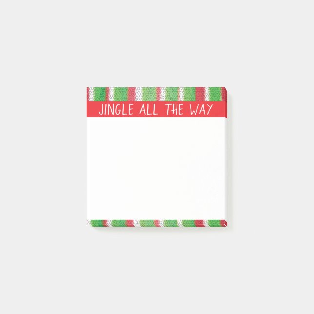 Notas adhesivas de Navidad Post-It® (Anverso)