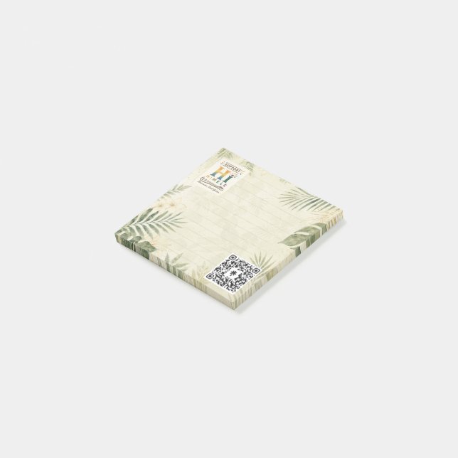 Notas Adhesivas HIMELE Tropical Palm Post-it® (En perspectiva)