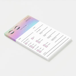Notas adhesivas Holographic Lash Client Post-it®