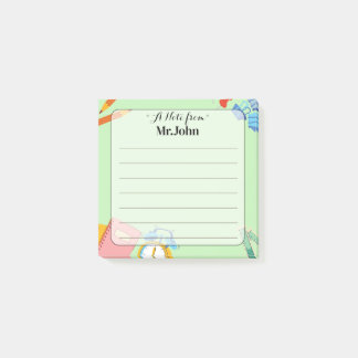 Notas adhesivas personalizadas "Una nota de" para