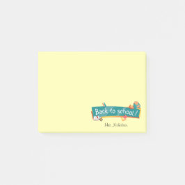 Notas adhesivas Post-it® para maestros de vuelta a