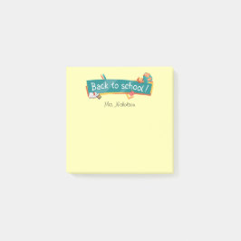Notas adhesivas Post-it® para maestros de vuelta a