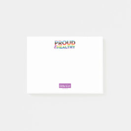 Notas adhesivas Proud & Healthy Post-It®