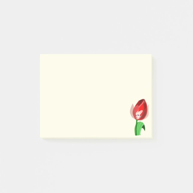 Notas Adhesivas Tulip Girl Post-it® (Anverso)