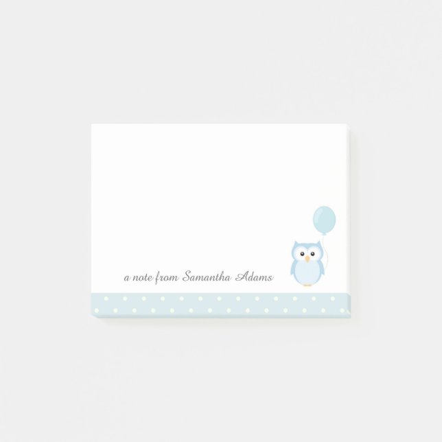 Notas azules lindas del búho (Anverso)