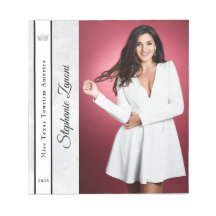 Bloc de autógrafos personalizado para certámenes M