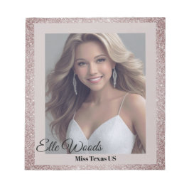Notas Bloc de firmas Glitz Esmoquin