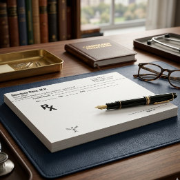 Notas Bloc de Recetas para Médicos y Oficinas Médicas