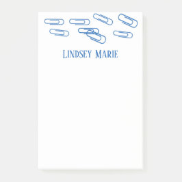 Notas CLIP PERSONALIZADAS DE PAPEL