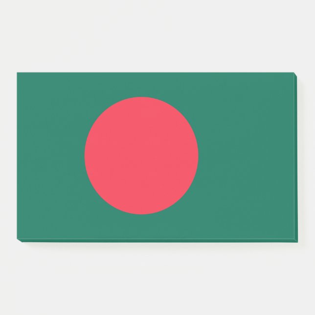 Notas con bandera de Bangladesh (Anverso)