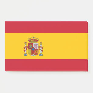 Notas con bandera de España