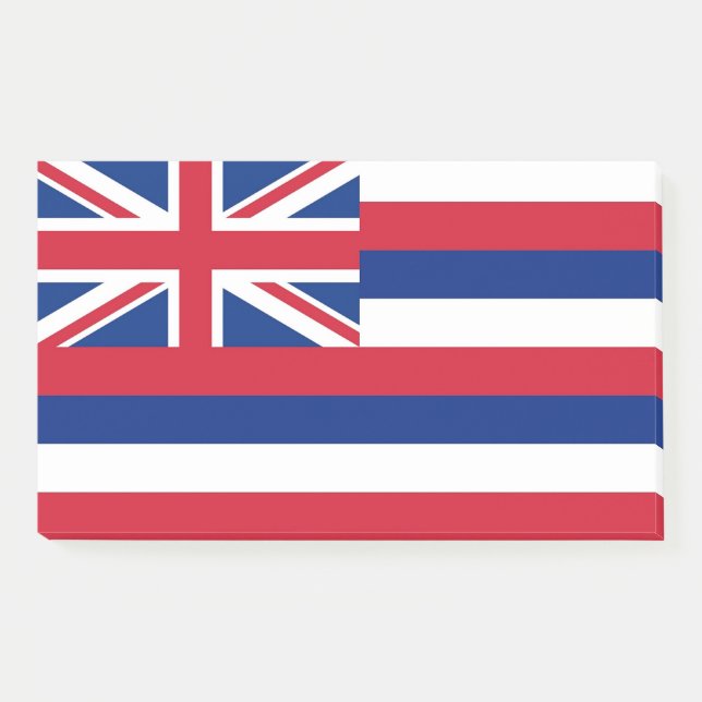 Notas con bandera de Hawaii, Estados Unidos (Anverso)